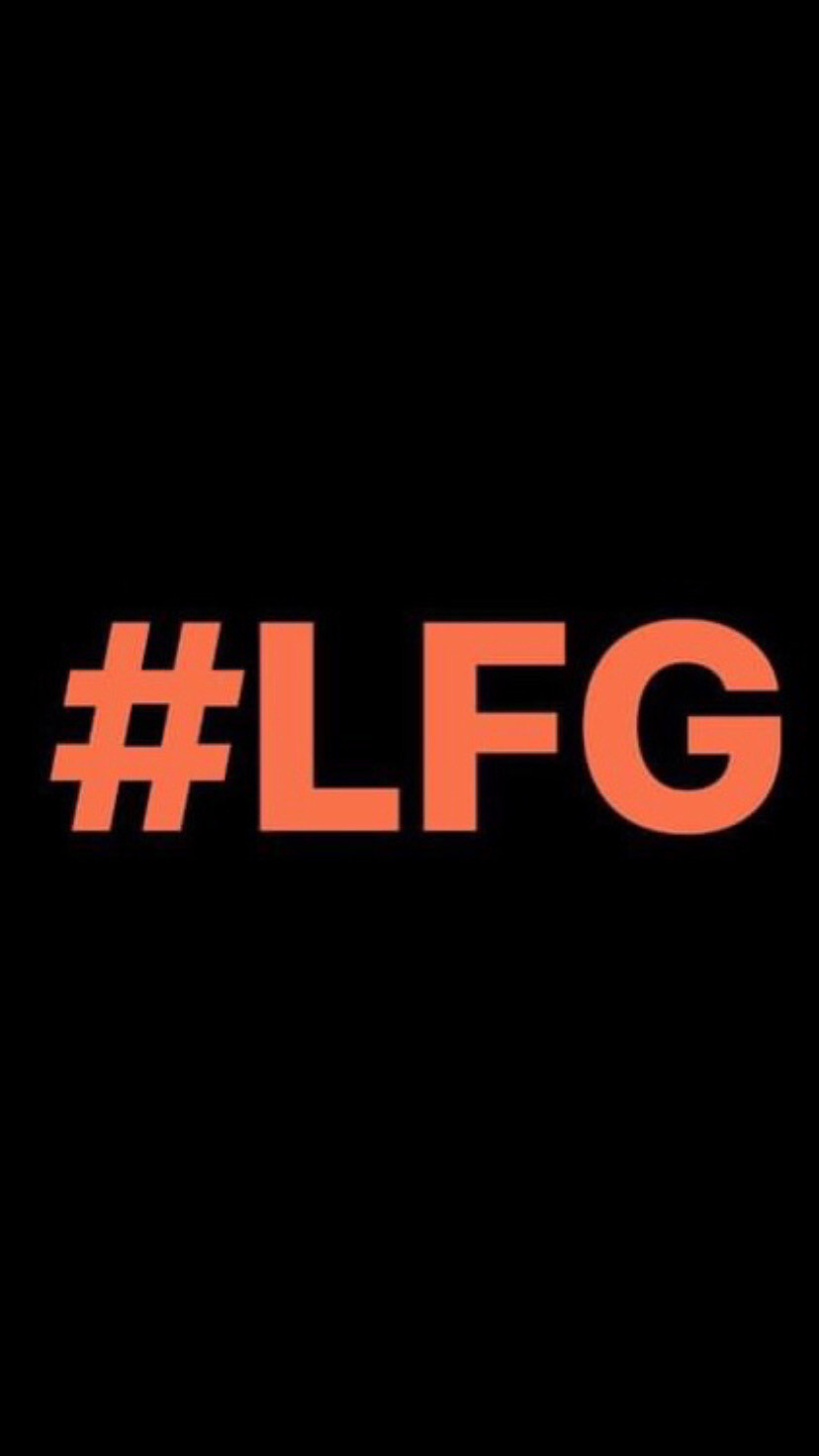 Pre-Order #LFG Wristbands (Orange Text)