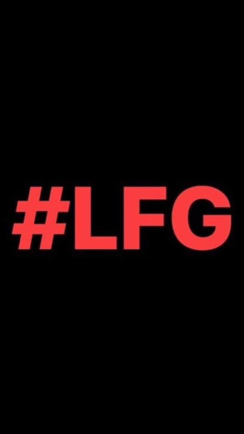 Pre-Order #LFG Wristbands (Red Text)