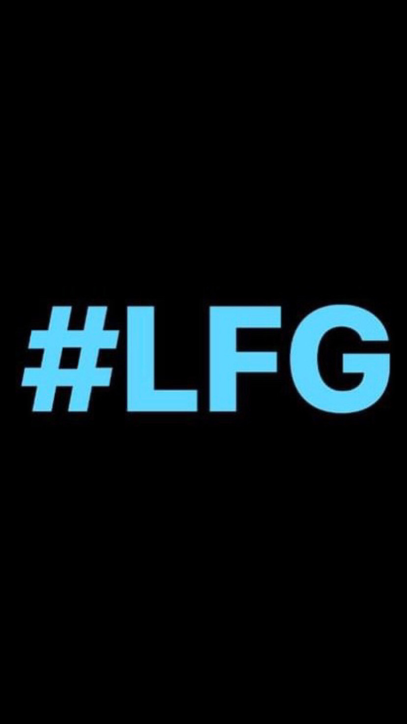 Pre-Order #LFG Wristbands (Blue Text)