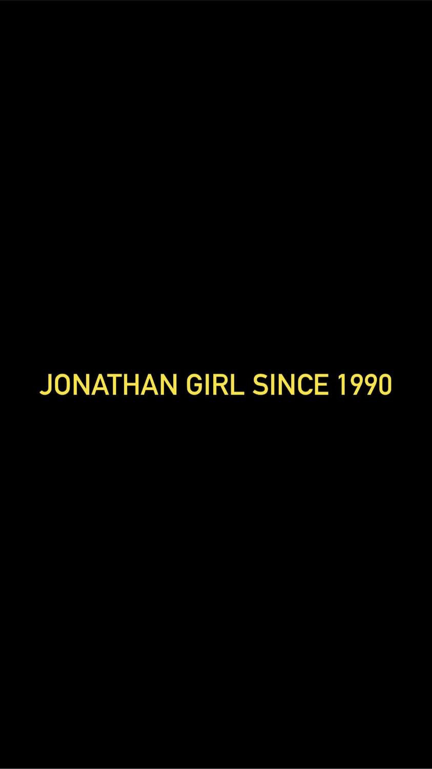 Pre-Order JONATHAN GIRL SINCE 1990 Wristbands (Yellow Text)