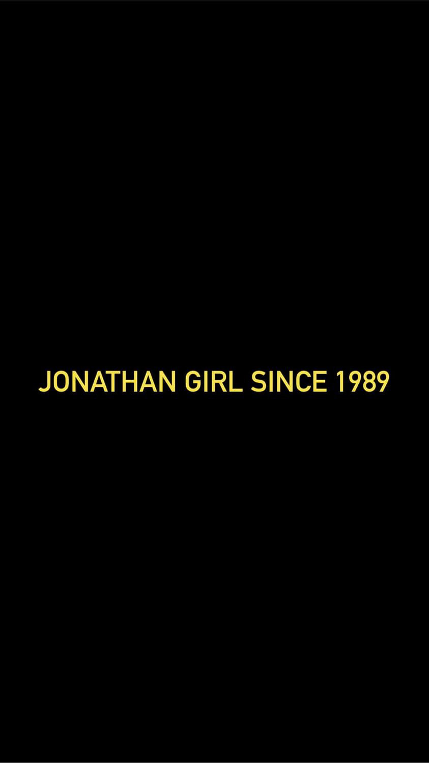 Pre-Order JONATHAN GIRL SINCE 1989 Wristbands (Yellow Text)