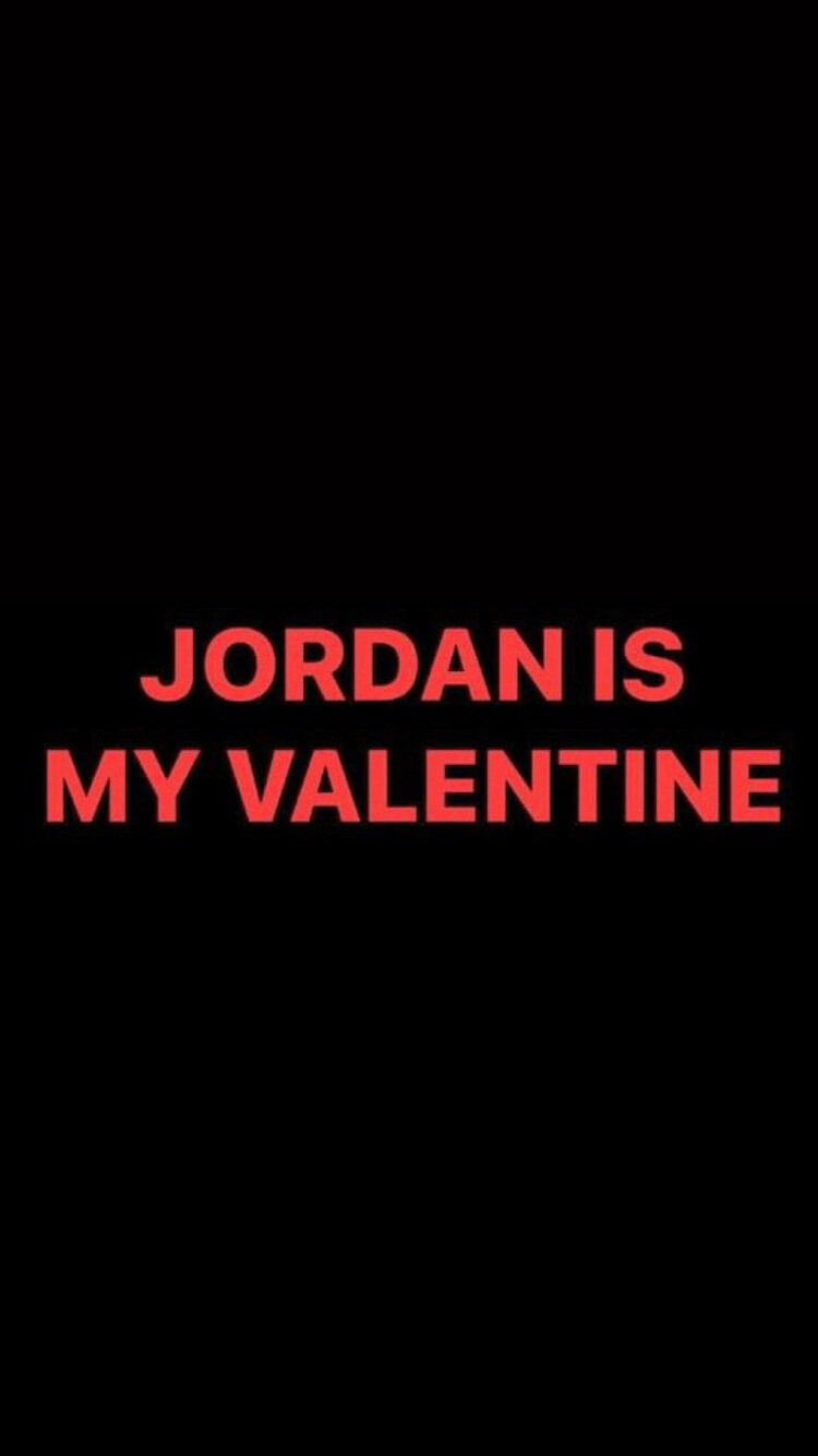 Pre-Order JORDAN IS MY VALENTINE Wristbands