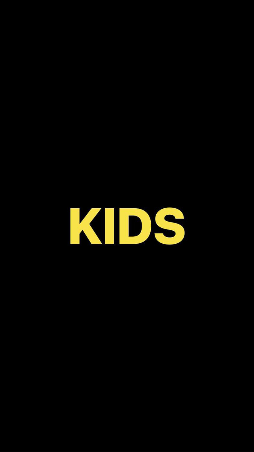 Pre-Order KIDS Wristbands (Yellow Text)