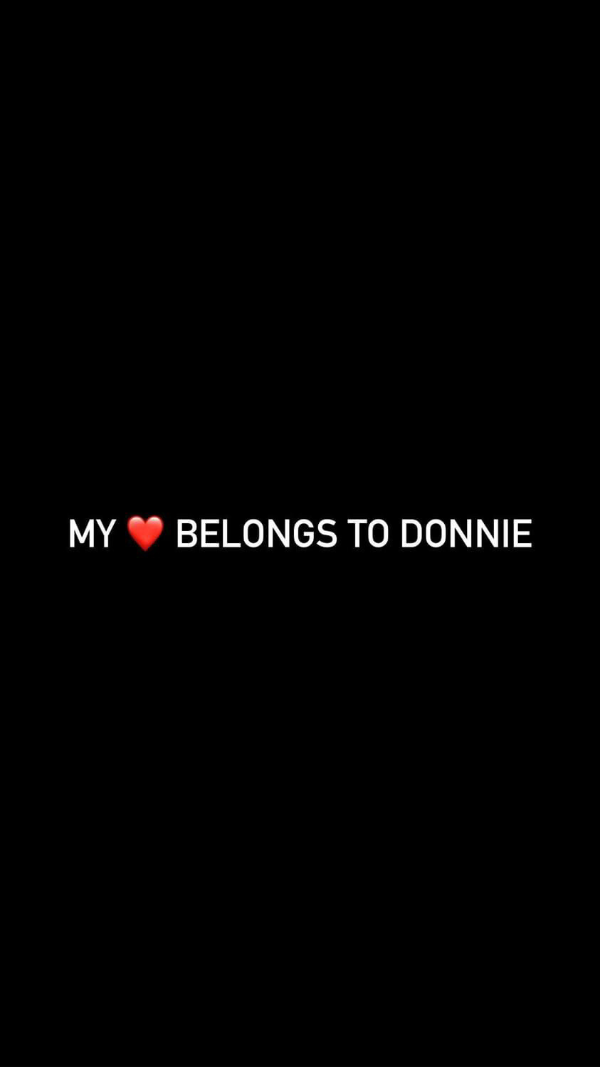 PRE-ORDER MY ❤️ BELONGS TO DONNIE Wristbands