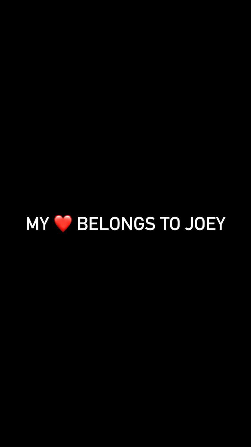PRE-ORDER MY ❤️ BELONGS TO JOEY Wristbands