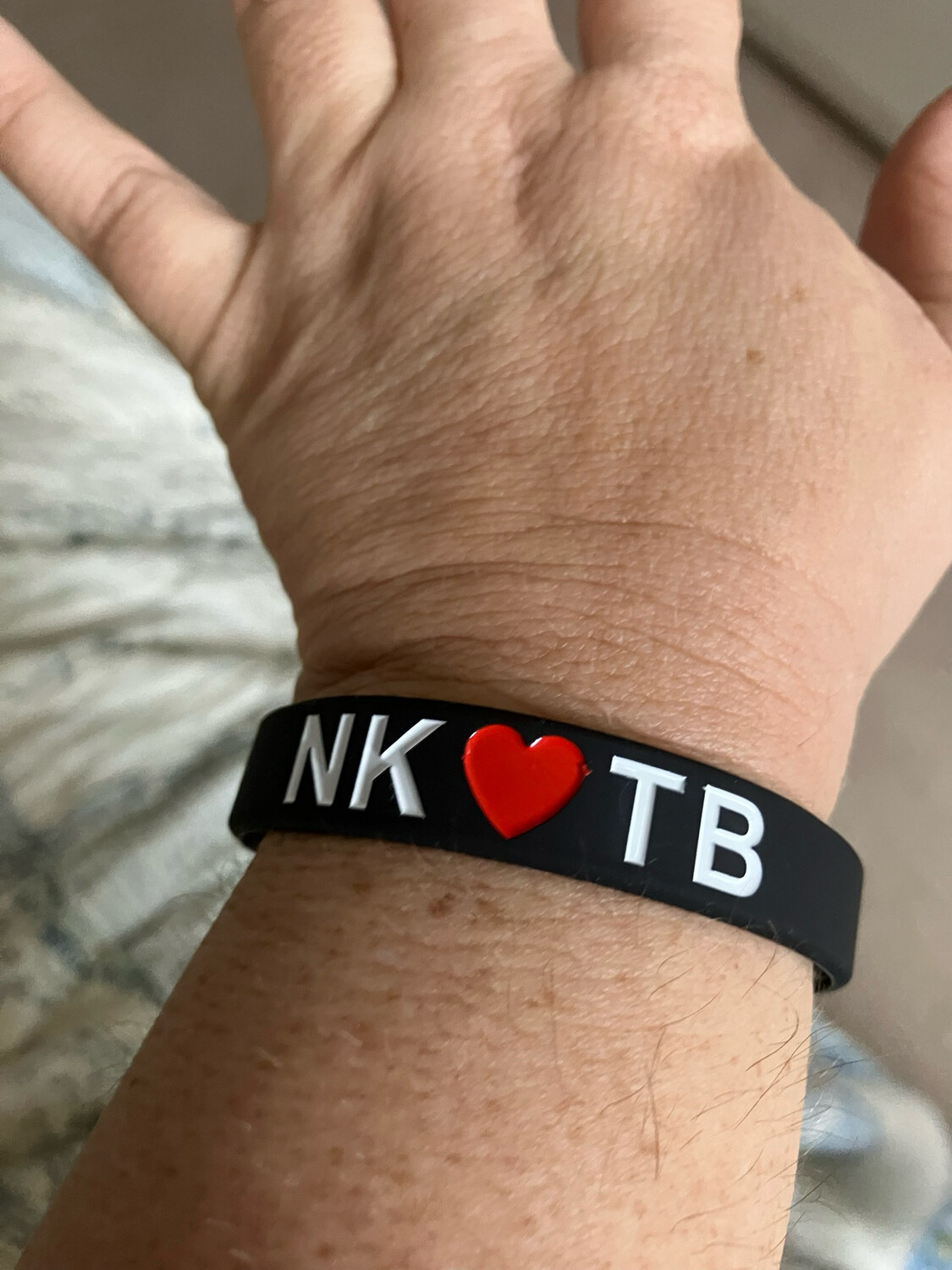 NK❤️TB Wristbands
