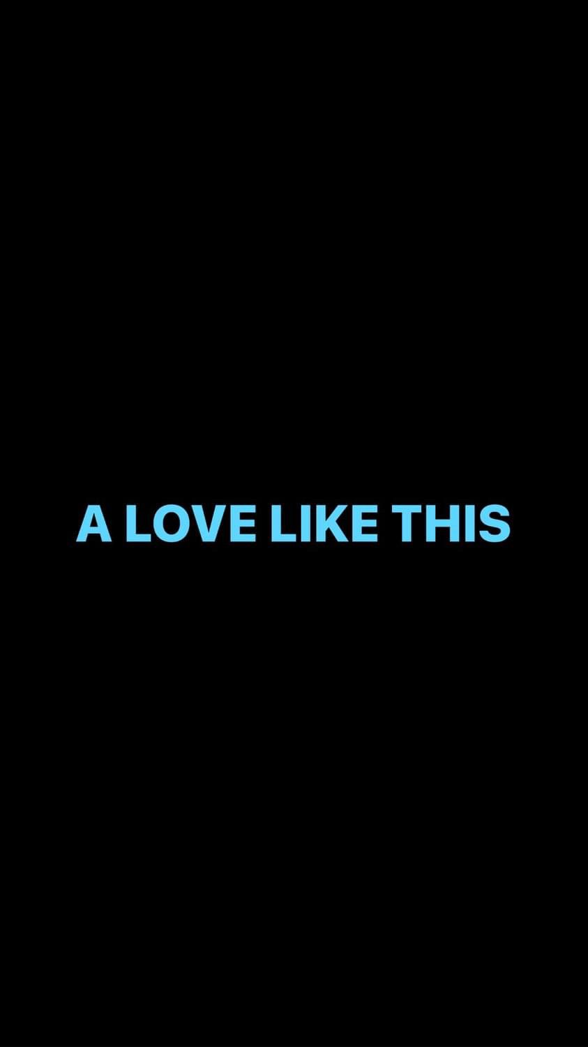 Pre-Order A LOVE LIKE THIS Wristbands (Blue Text)