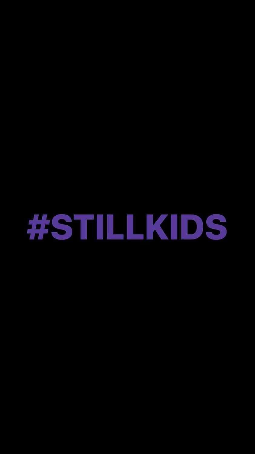 Pre-Order #STILLKIDS Wristbands (Purple Text)