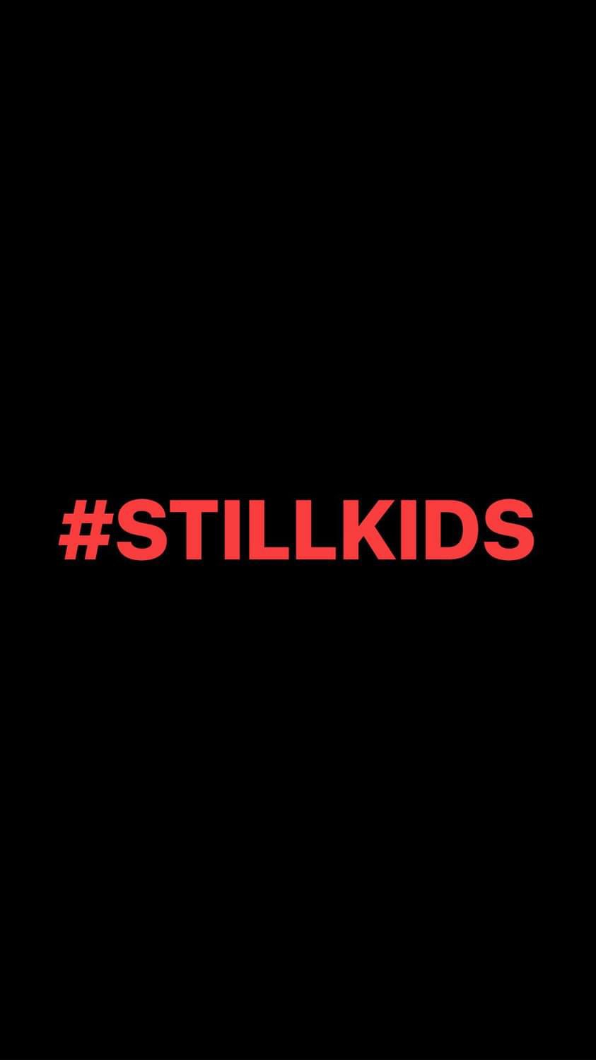 Pre-Order #STILLKIDS Wristbands (Red Text)