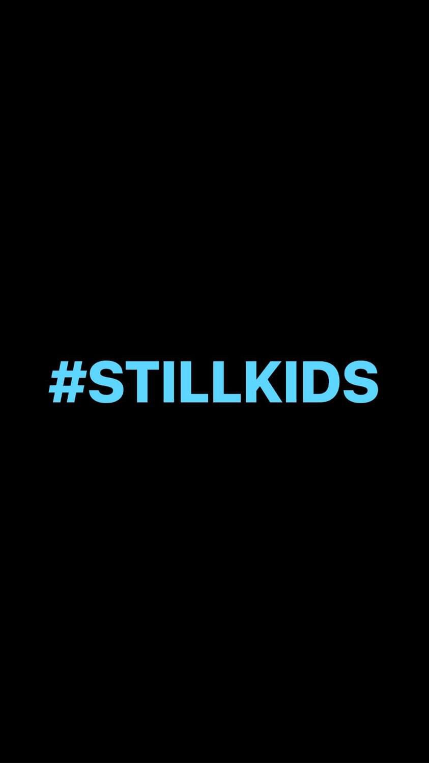 Pre-Order #STILLKIDS Wristbands (Blue Text)