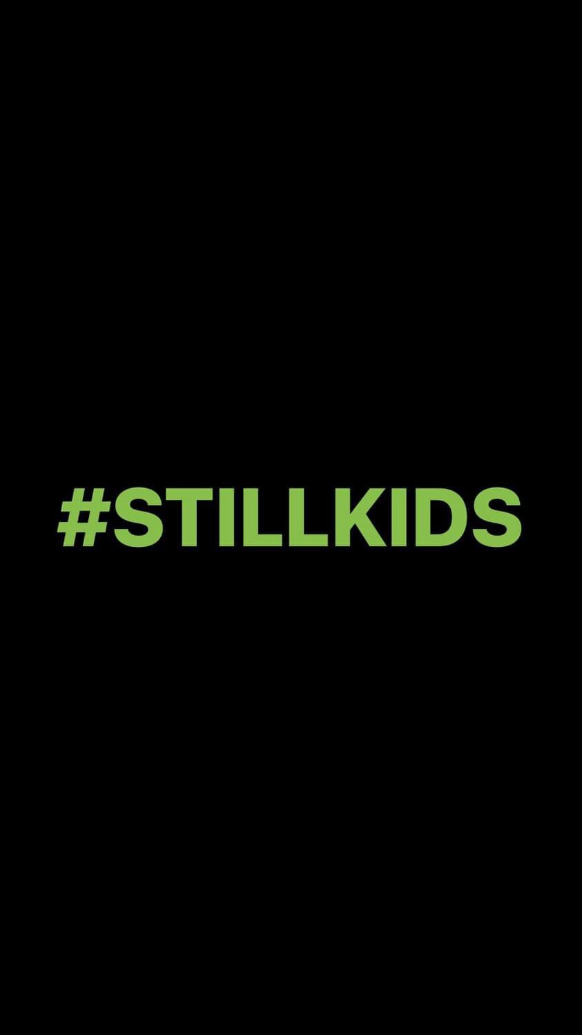 Pre-Order #STILLKIDS Wristbands (Green Text)
