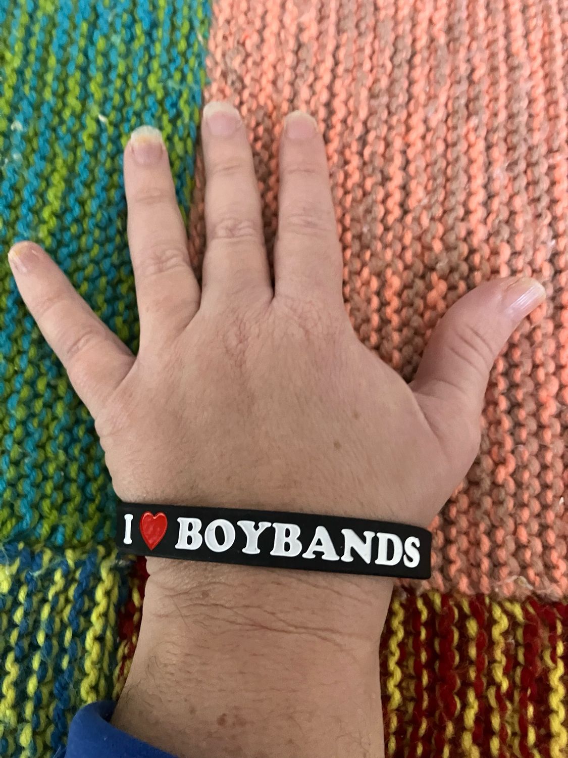 I ❤️ BOYBANDS Wristbands