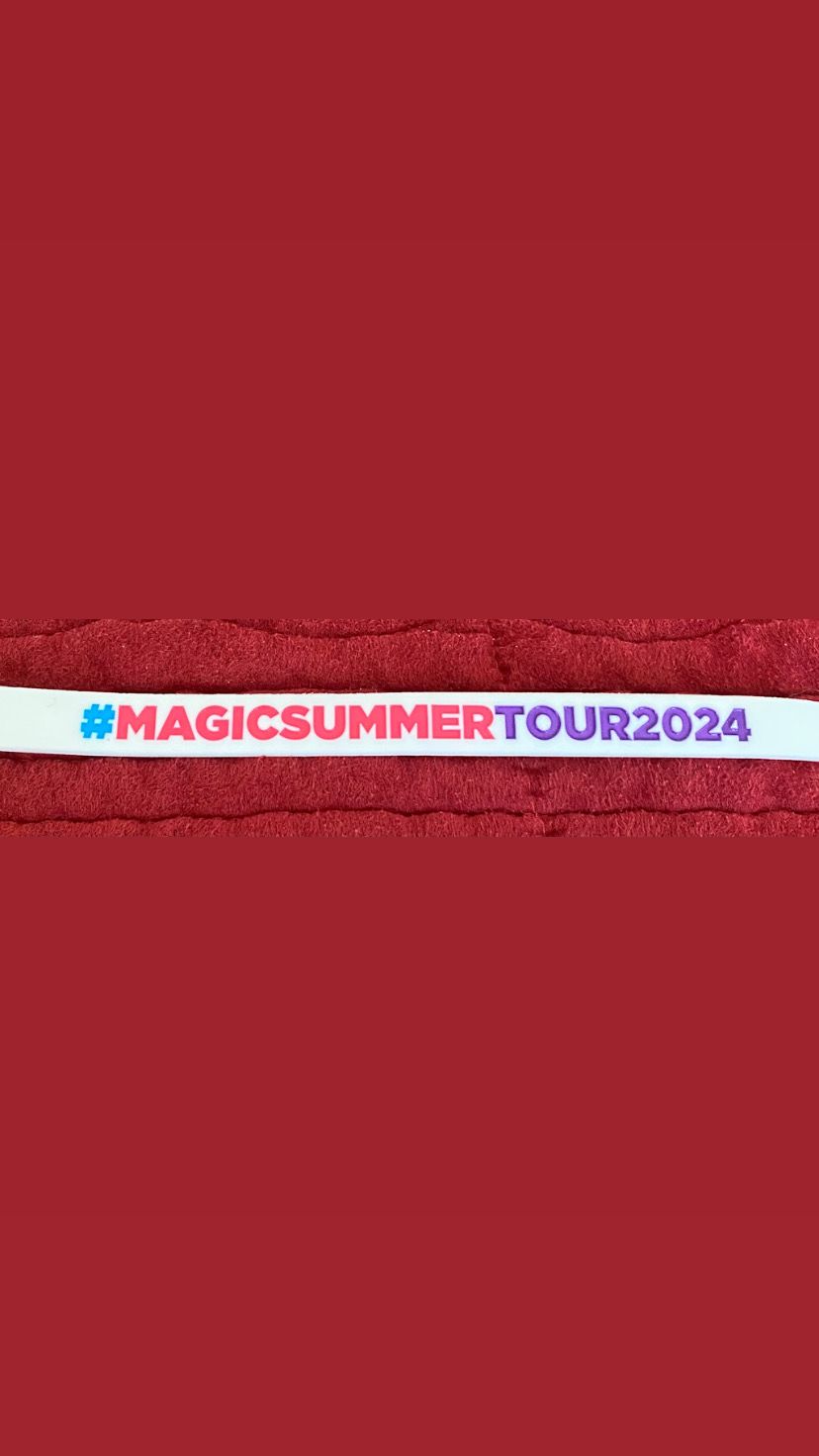 #MAGICSUMMERTOUR2024 Wristbands
