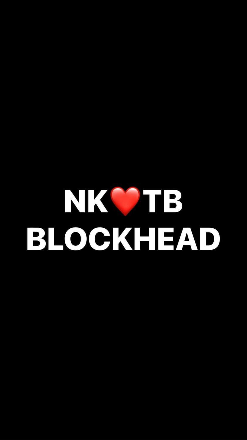 Pre-Order NK❤️TB BLOCKHEAD Wristbands