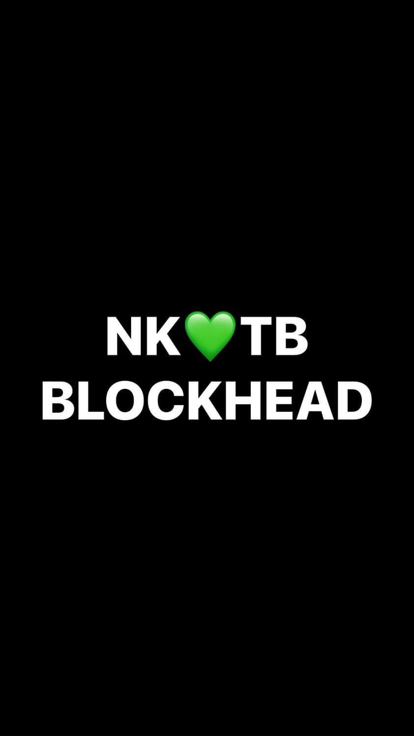 Pre-Order NK💚TB BLOCKHEAD Wristbands