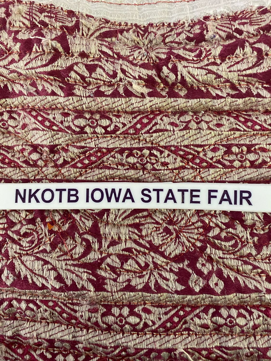 NKOTB IOWA STATE FAIR Wristbands