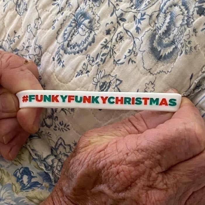 #FUNKYFUNKYCHRISTMAS Wristbands