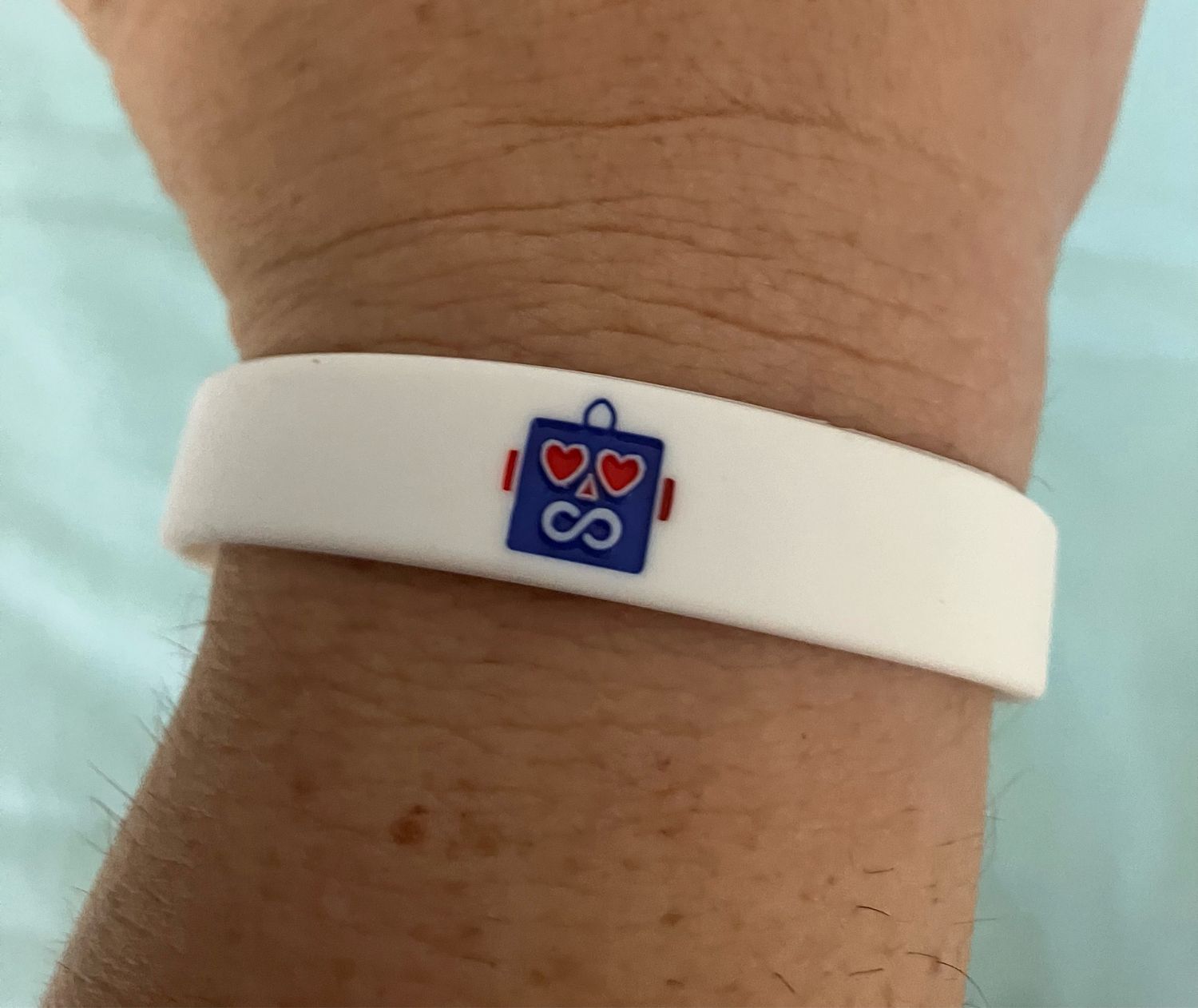 Blockhead Robot Wristbands