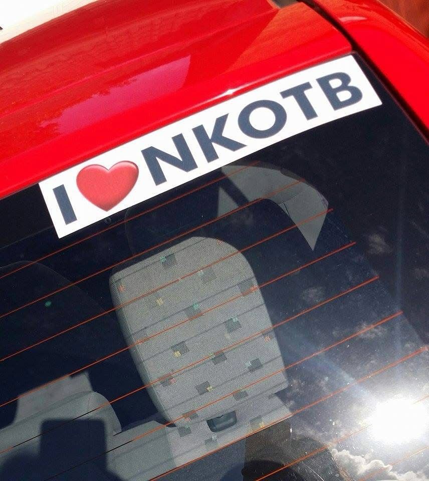 I ❤️ NKOTB Bumper Stickers