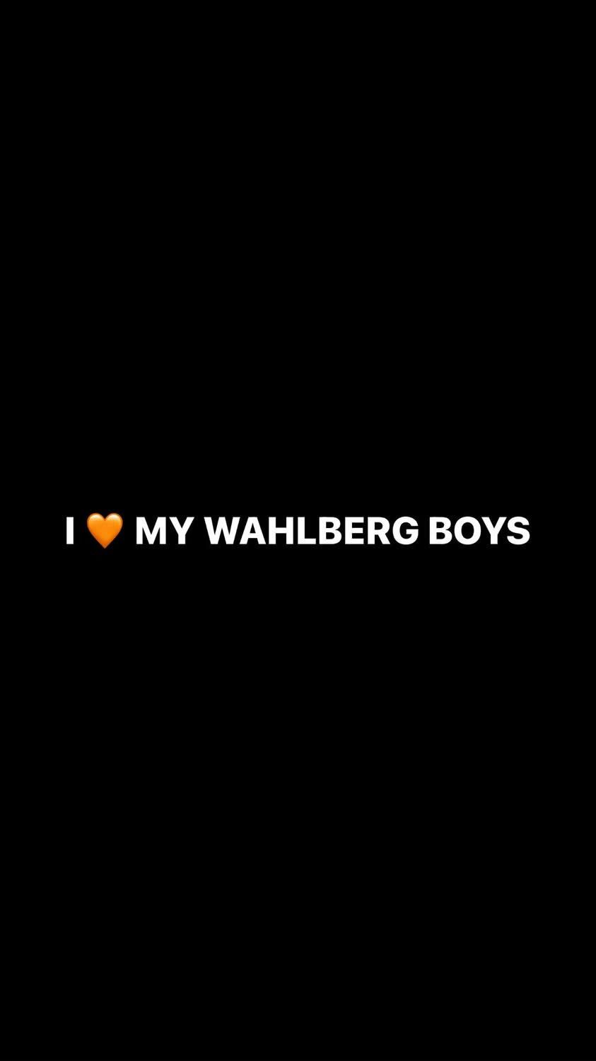 Pre-Order I 🧡 MY WAHLBERG BOYS Bumper Stickers