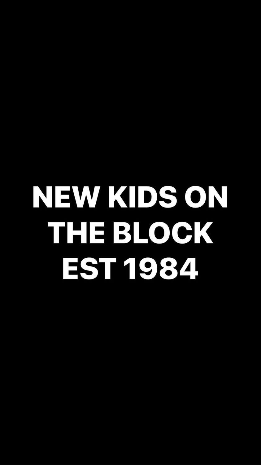 Pre-Order NEW KIDS ON THE BLOCK EST 1984 Wristbands