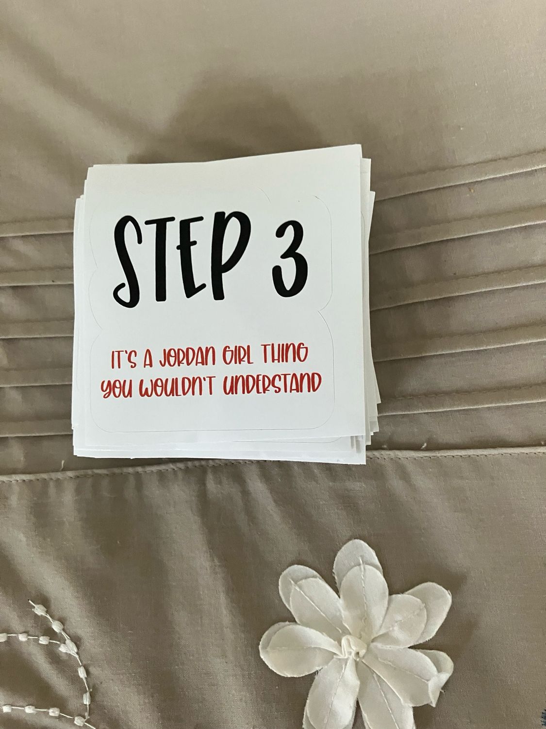 Step 3 It&#39;s A Jordan Girl Thing You Wouldn&#39;t Understand Bumper Stickers