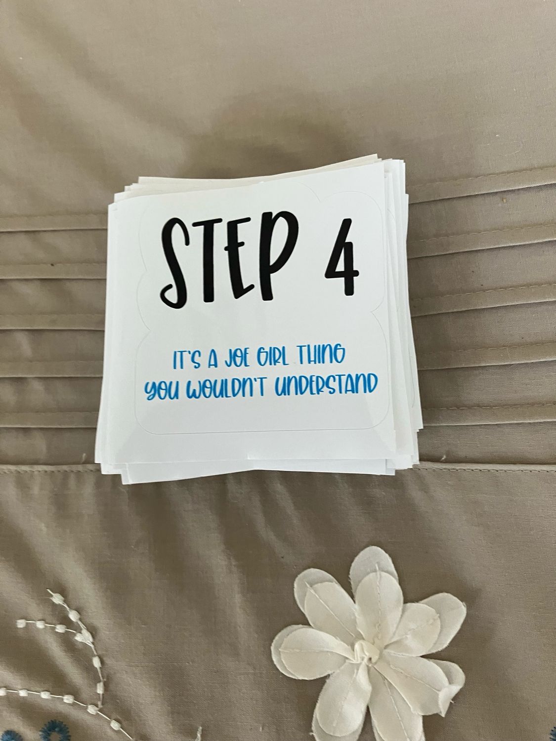 STEP 4 It&#39;s A Joe Girl Thing You Wouldn&#39;t Understand Bumper Stickers