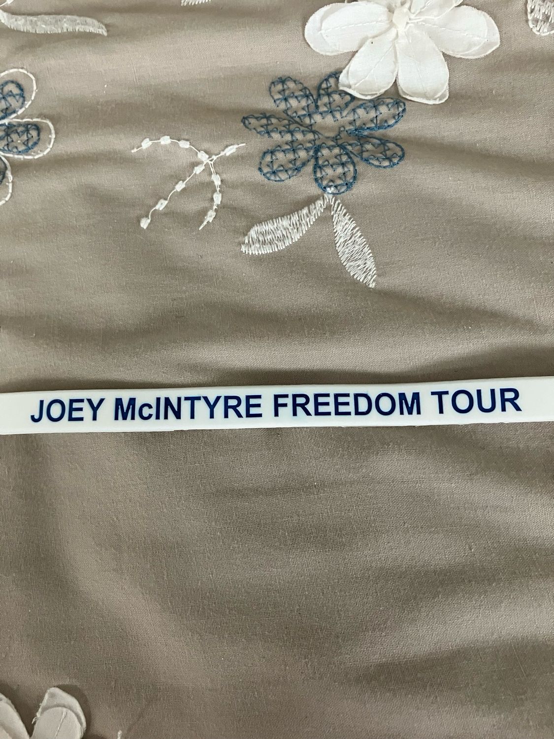 JOEY McINTYRE FREEDOM TOUR Wristbands