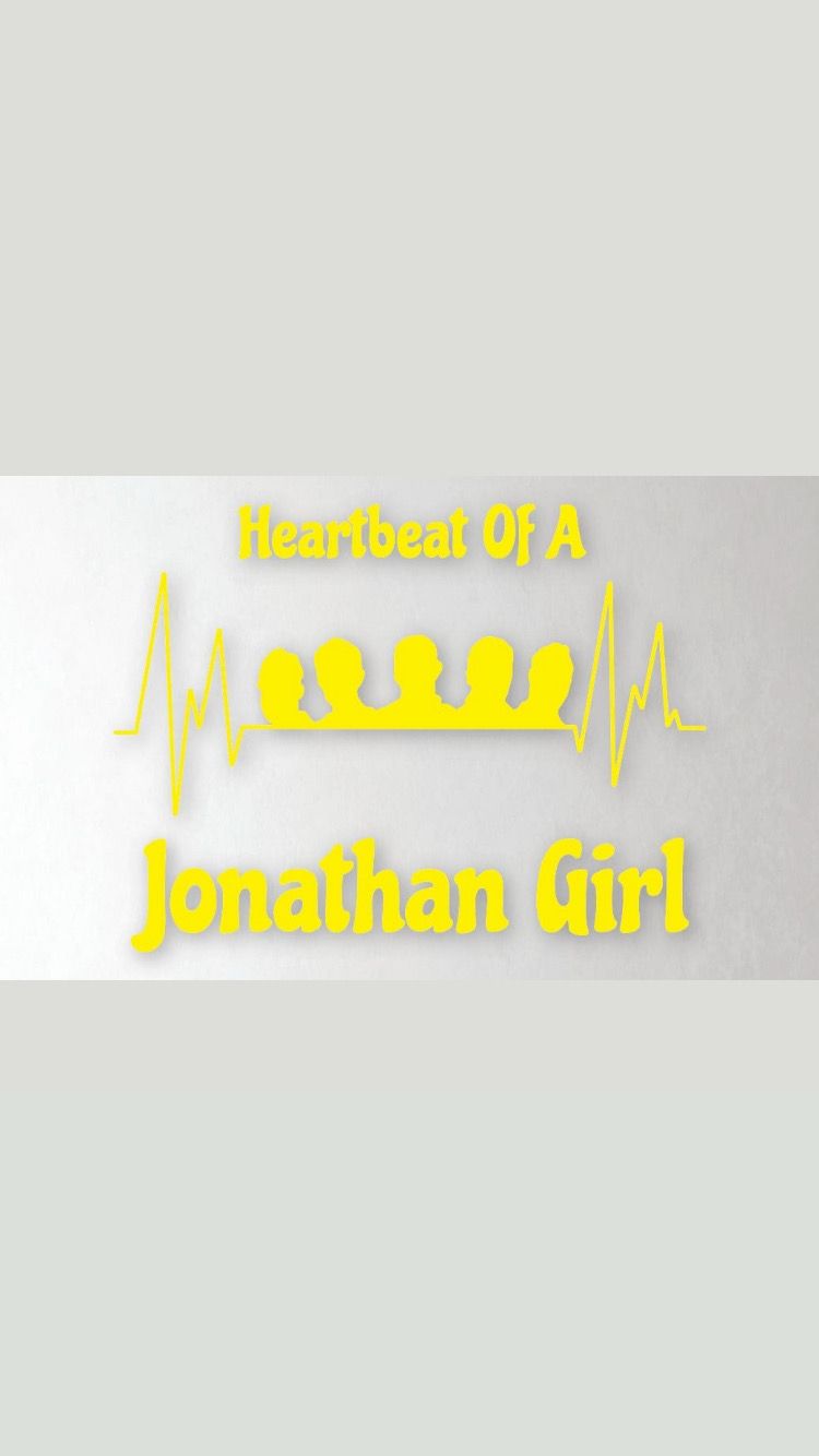 Pre-Order Heartbeat Of A Jonathan Girl Decals Yellow Colour