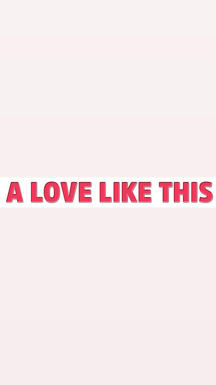 Pre-Order A LOVE LIKE THIS Wristbands (Red Text) Arriving June 2025