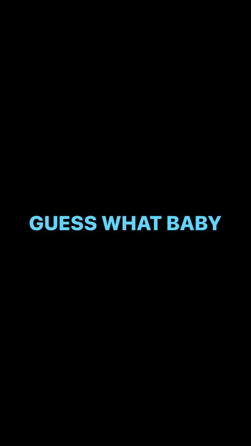 Pre-Order GUESS WHAT BABY Wristbands (Joey Inspired) (Blue Text)