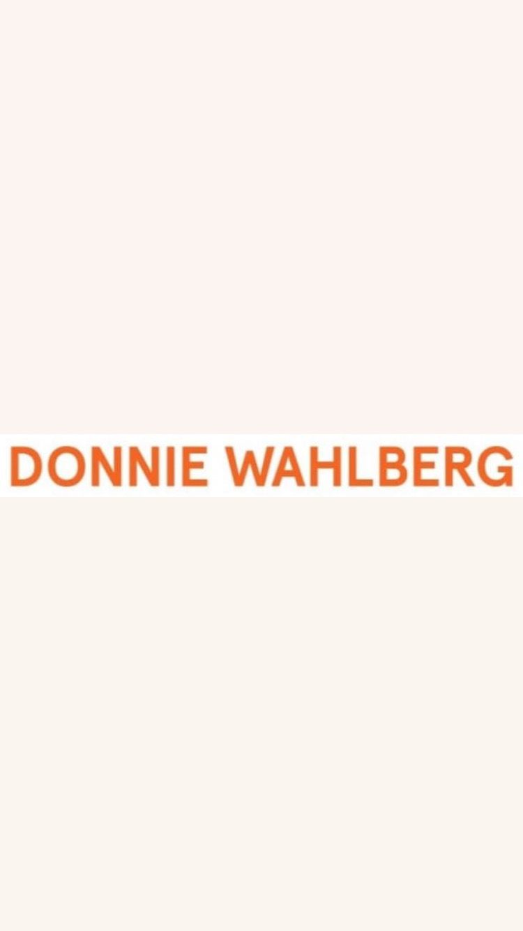 Pre-Order DONNIE WAHLBERG Wristbands