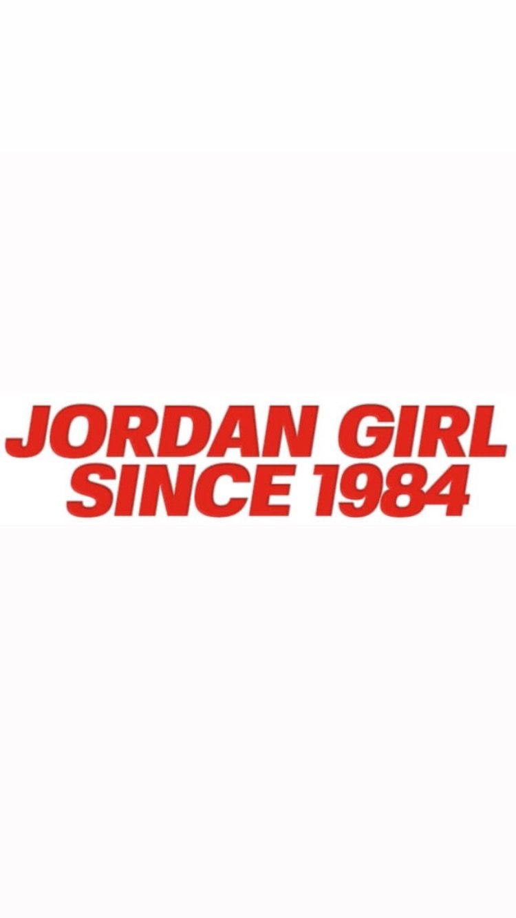 Pre-Order JORDAN GIRL SINCE 1984 Wristbands (Red Text)