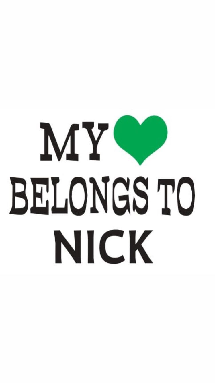 PRE-ORDER MY 💚 BELONGS TO NICK Bumper Stickers