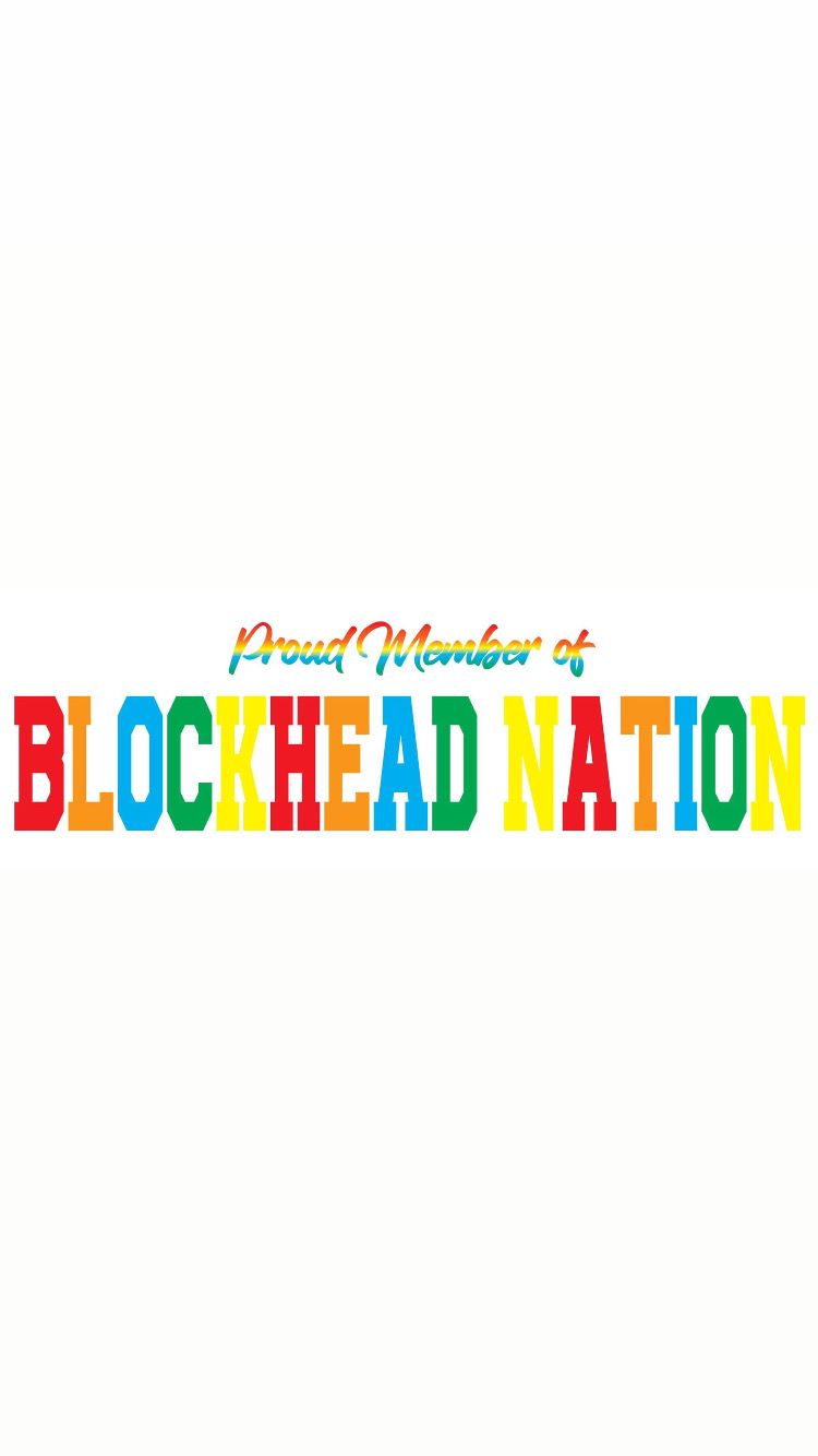 Proud Member of Blockhead Nation Bumper Stickers