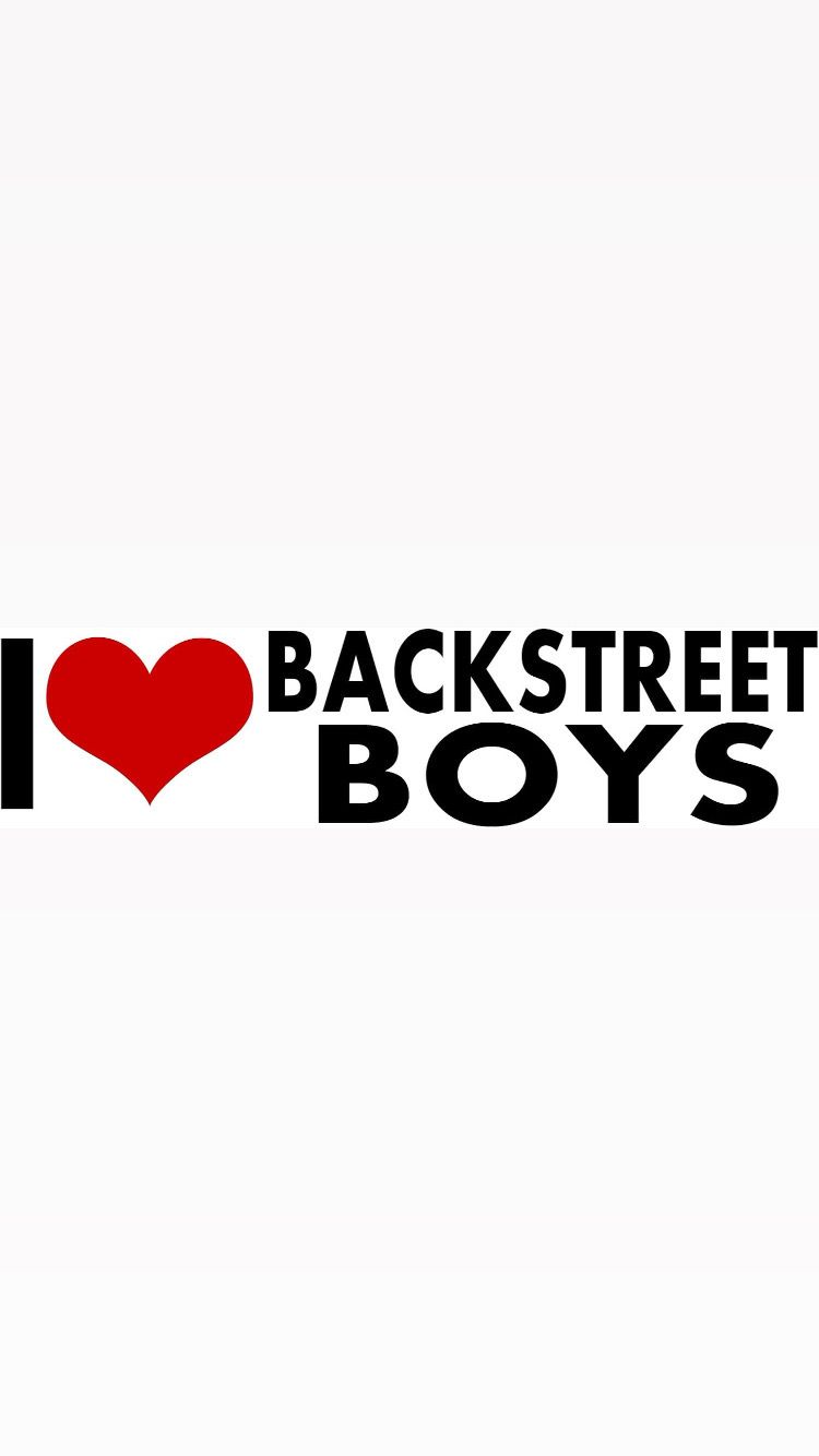 I ❤️ BACKSTREET BOYS Wristbands