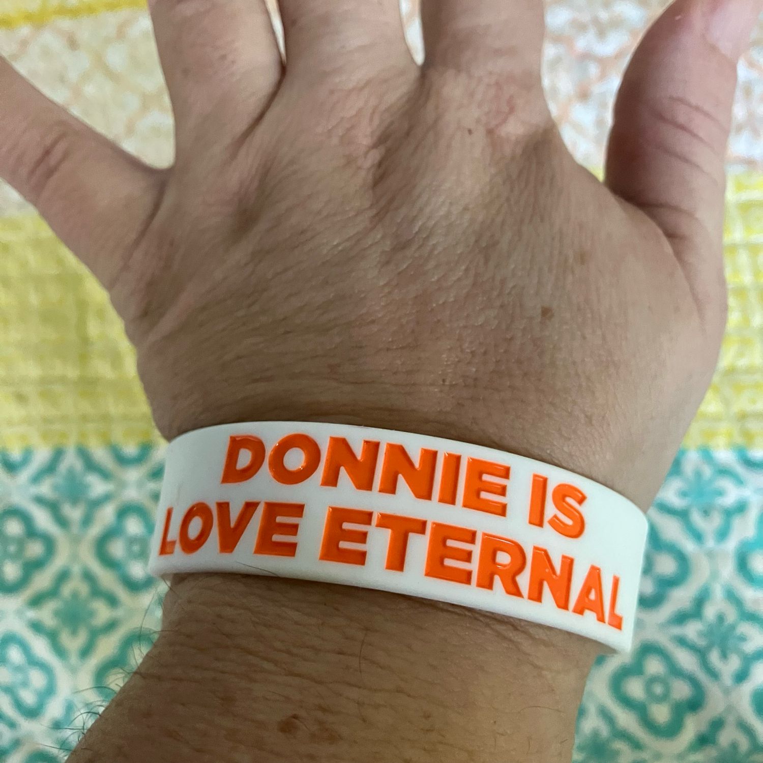 DONNIE IS LOVE ETERNAL Wristbands