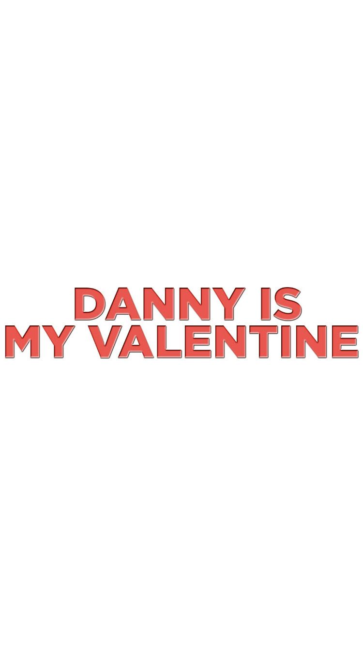 Pre-Order DANNY IS MY VALENTINE Wristbands