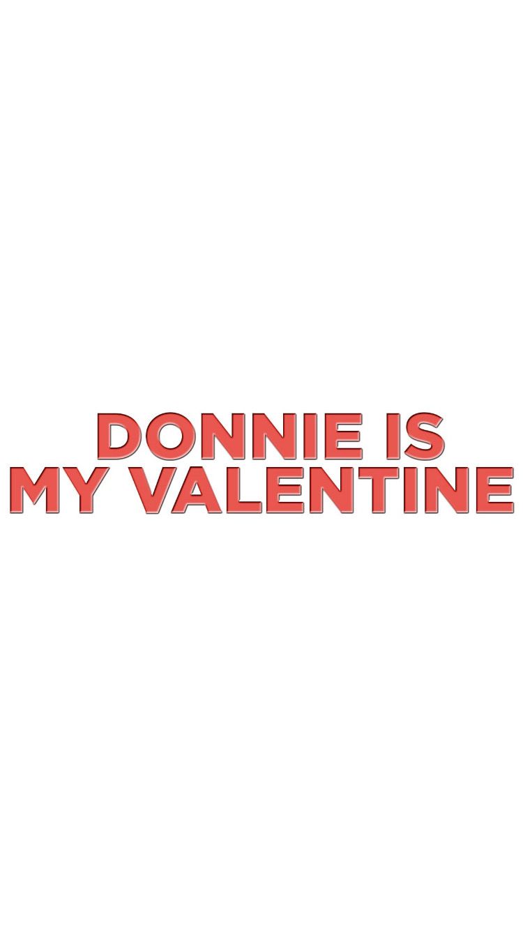 Pre-Order DONNIE IS MY VALENTINE Wristbands