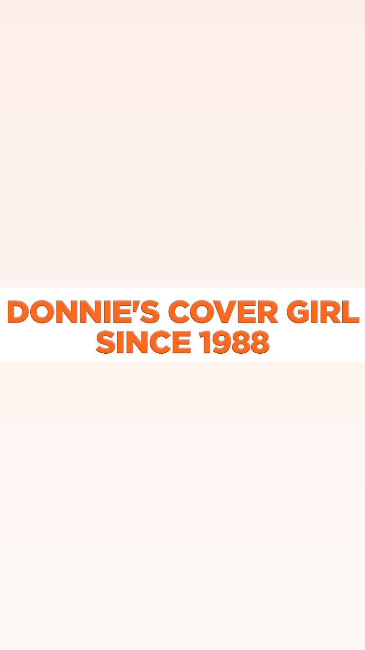 Pre-Order DONNIE'S COVER GIRL SINCE 1988
