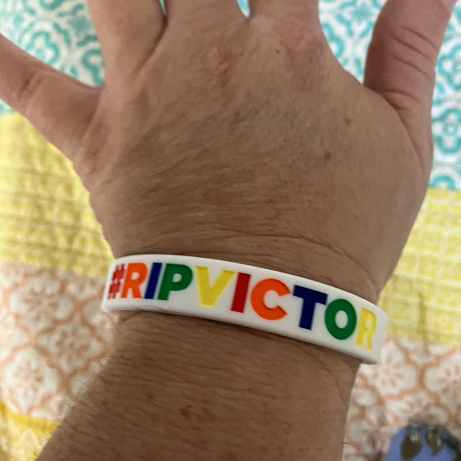 #RIPVICTOR Wristbands