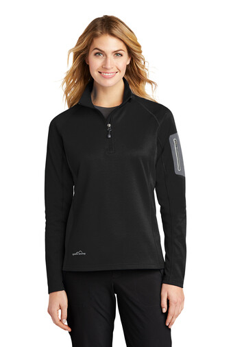 Eddie Bauer® Ladies 1/2-Zip Performance Fleece Jacket. EB235
