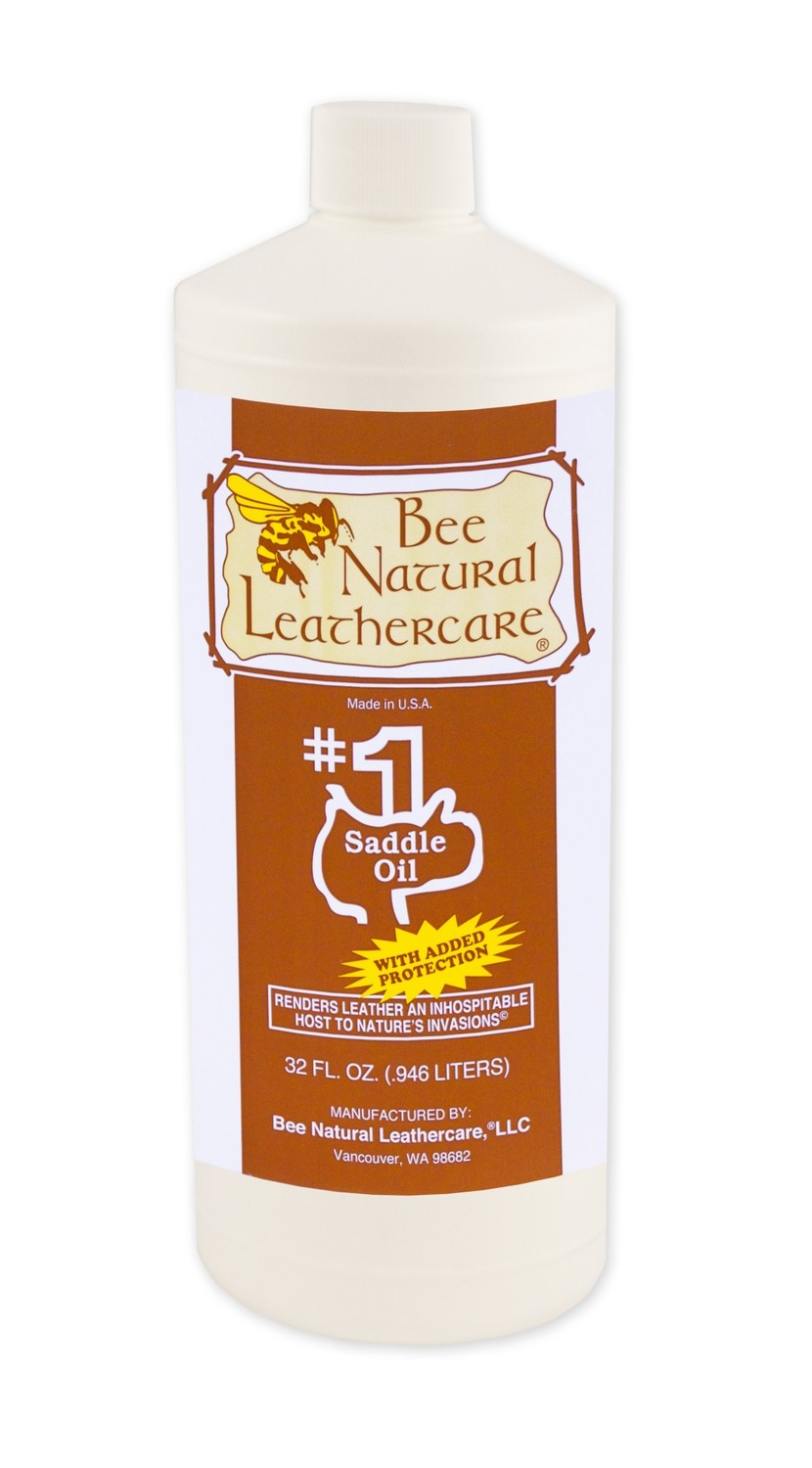 #1 Saddle Oil with Added Protection - 32 Oz.