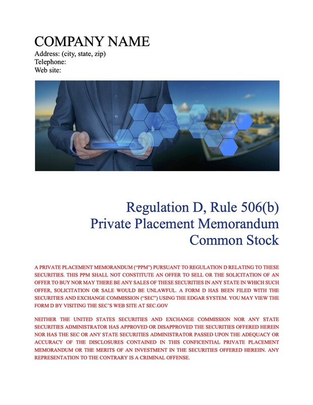 Rule 506(b) Common Stock Rule 506(b) Common Stock
