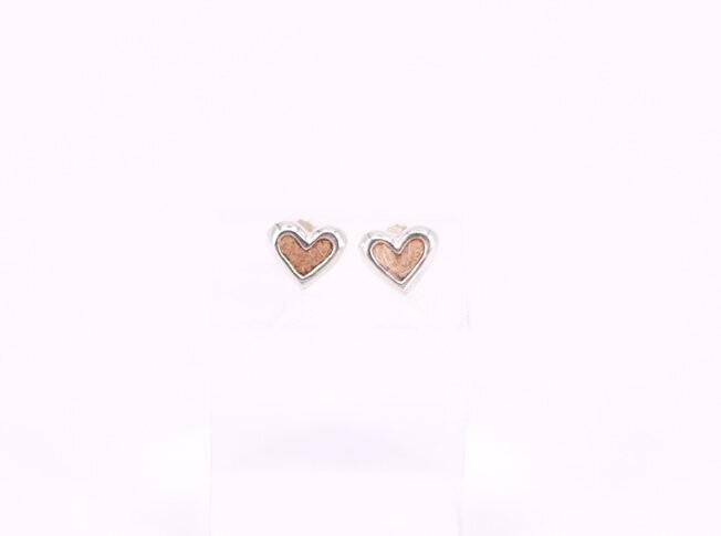Babyherz klein als Ohrstecker