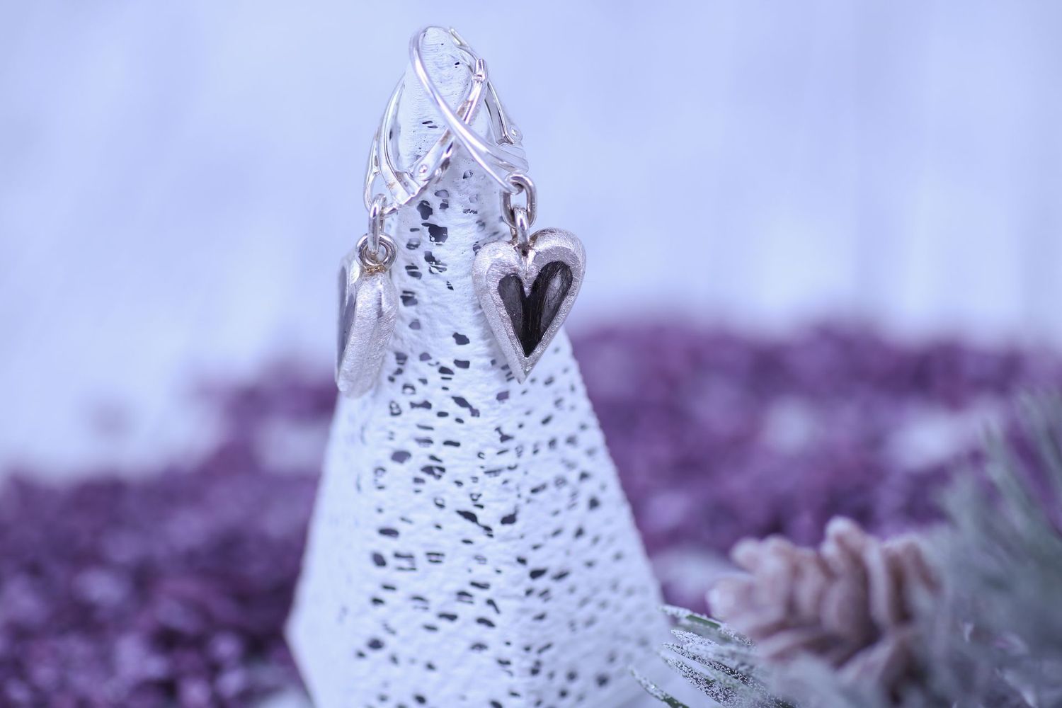 Memory als Ohrhänger mit Brisur Memory als Ohrhänger mit Brisur