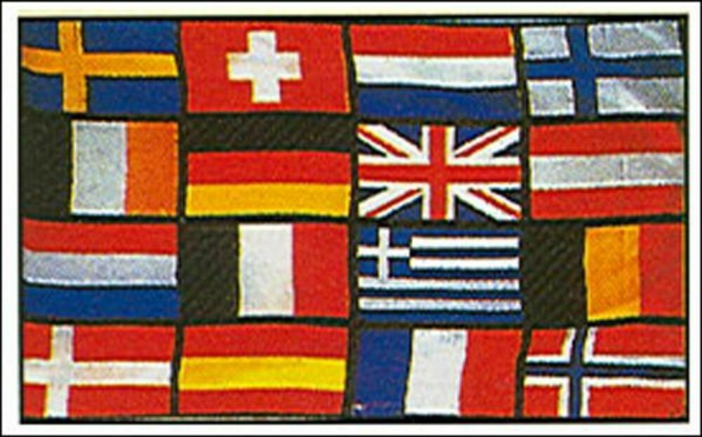 Org-Multi-Europen FlagsInOne 3 x 5 ft Satin Polyester