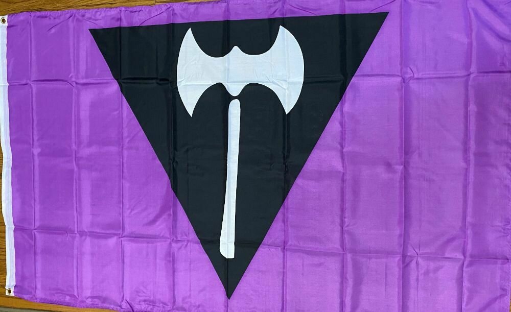 Pride-Lesbian Battle Axe 3x5 S P