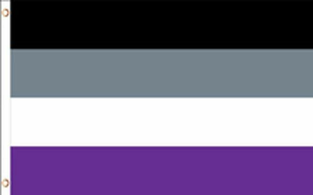 Pride-Asexual 3x5 ft Satin Poly