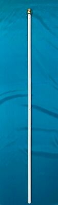 Flagpole 6’ x1” Aluminum White
